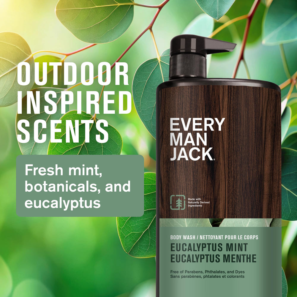 Every Man Jack family layout shows consistent scent across grooming line
