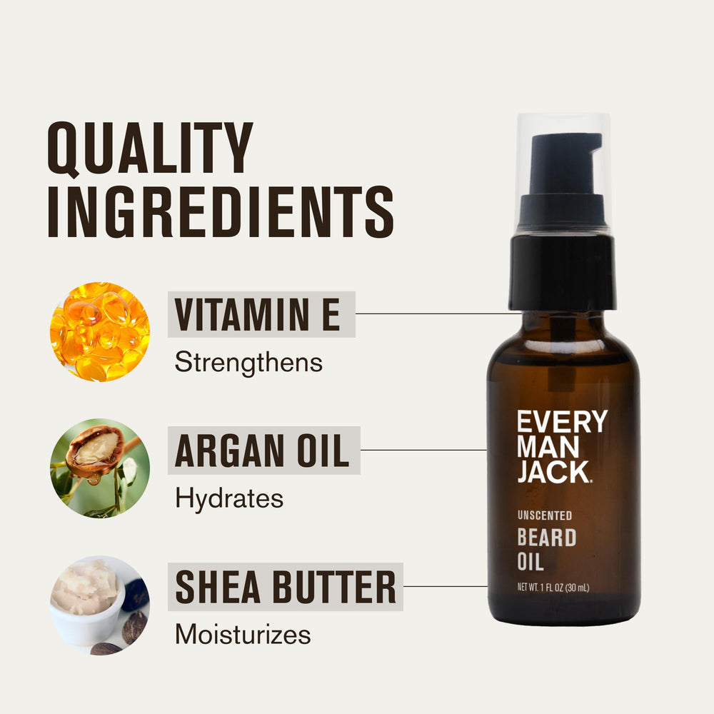 Every Man Jack USA-made and B Corp certified packaging.