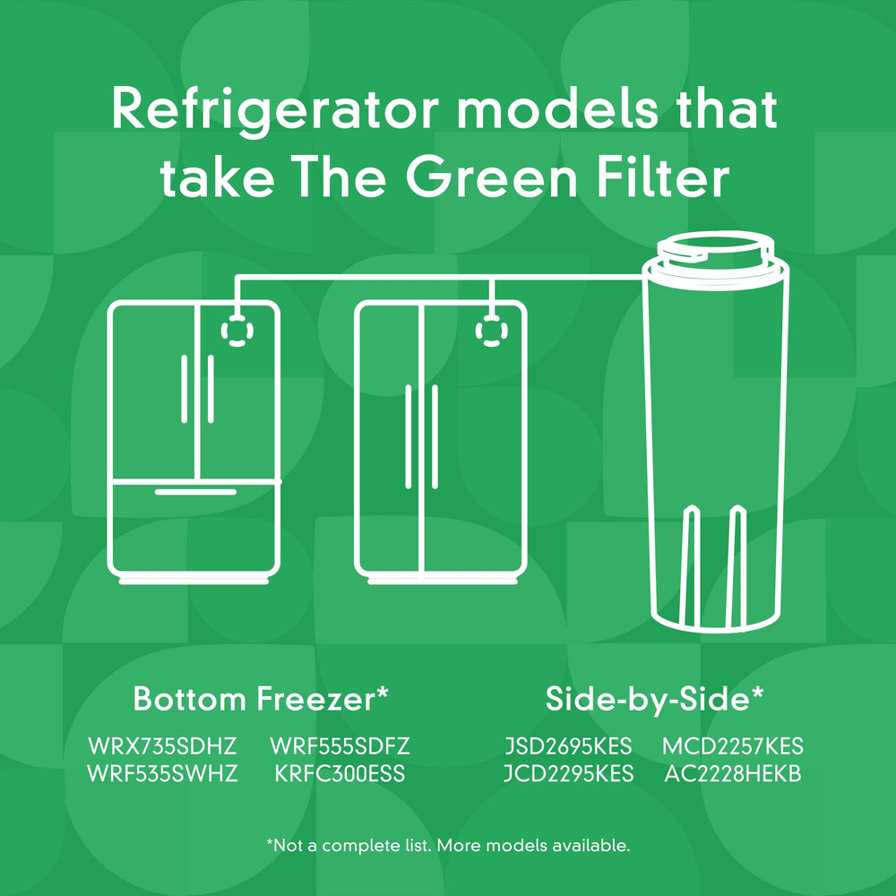 Everydrop compact-design-filter fits Whirlpool refrigerators easily.