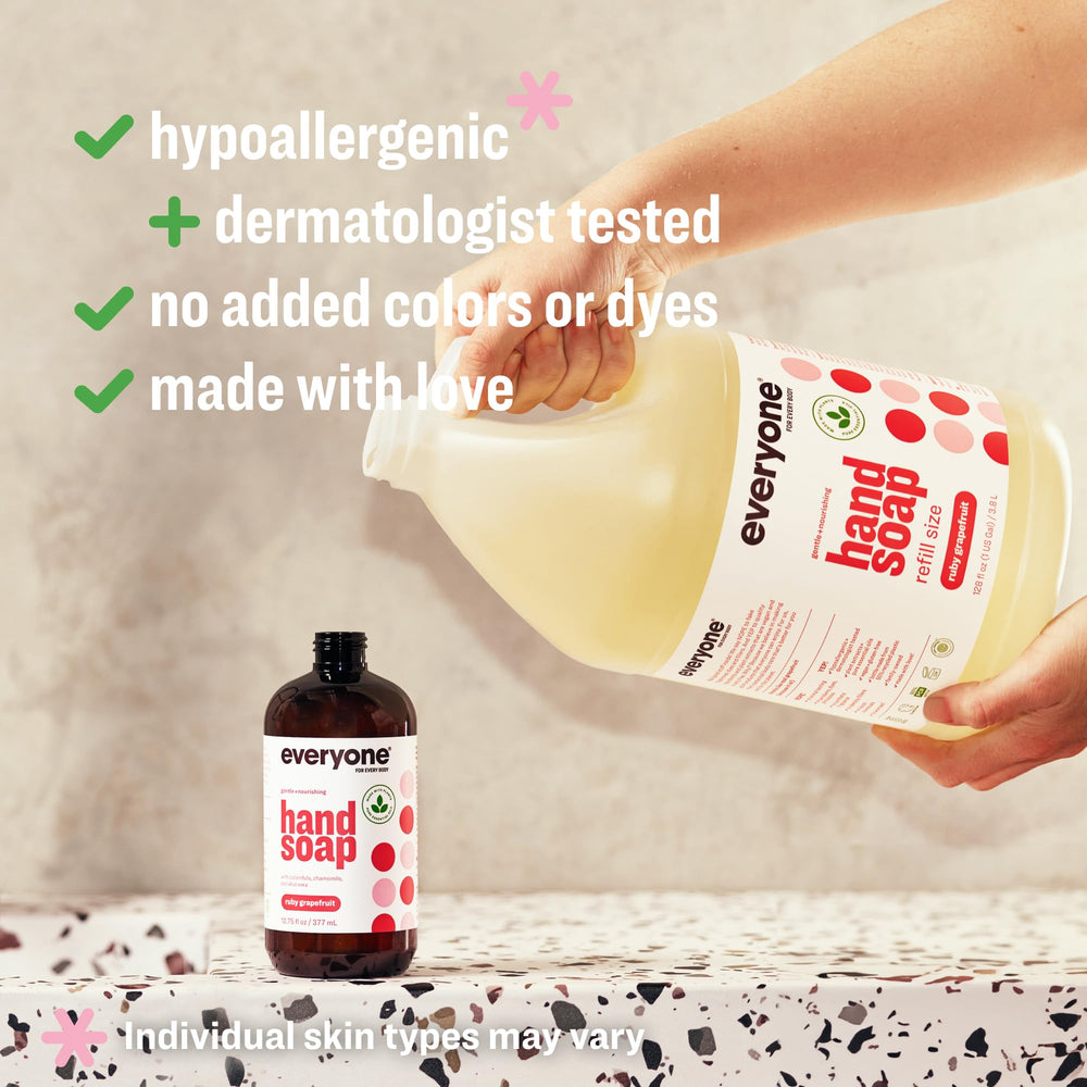 Everyone citrus scent blend offers a bright wash with fresh fragrance.