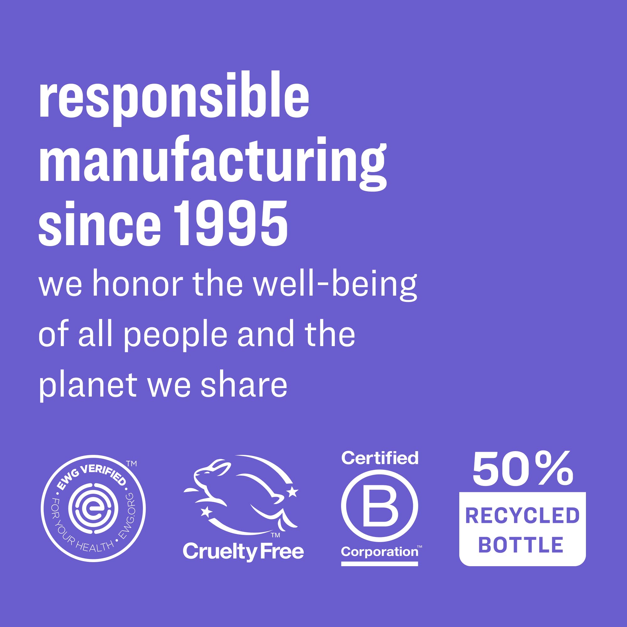 EWG verified formula for cleaner ingredients and safer hand soap.