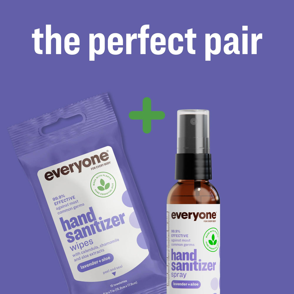 Product-in-use image shows spraying on hands for quick refresh.