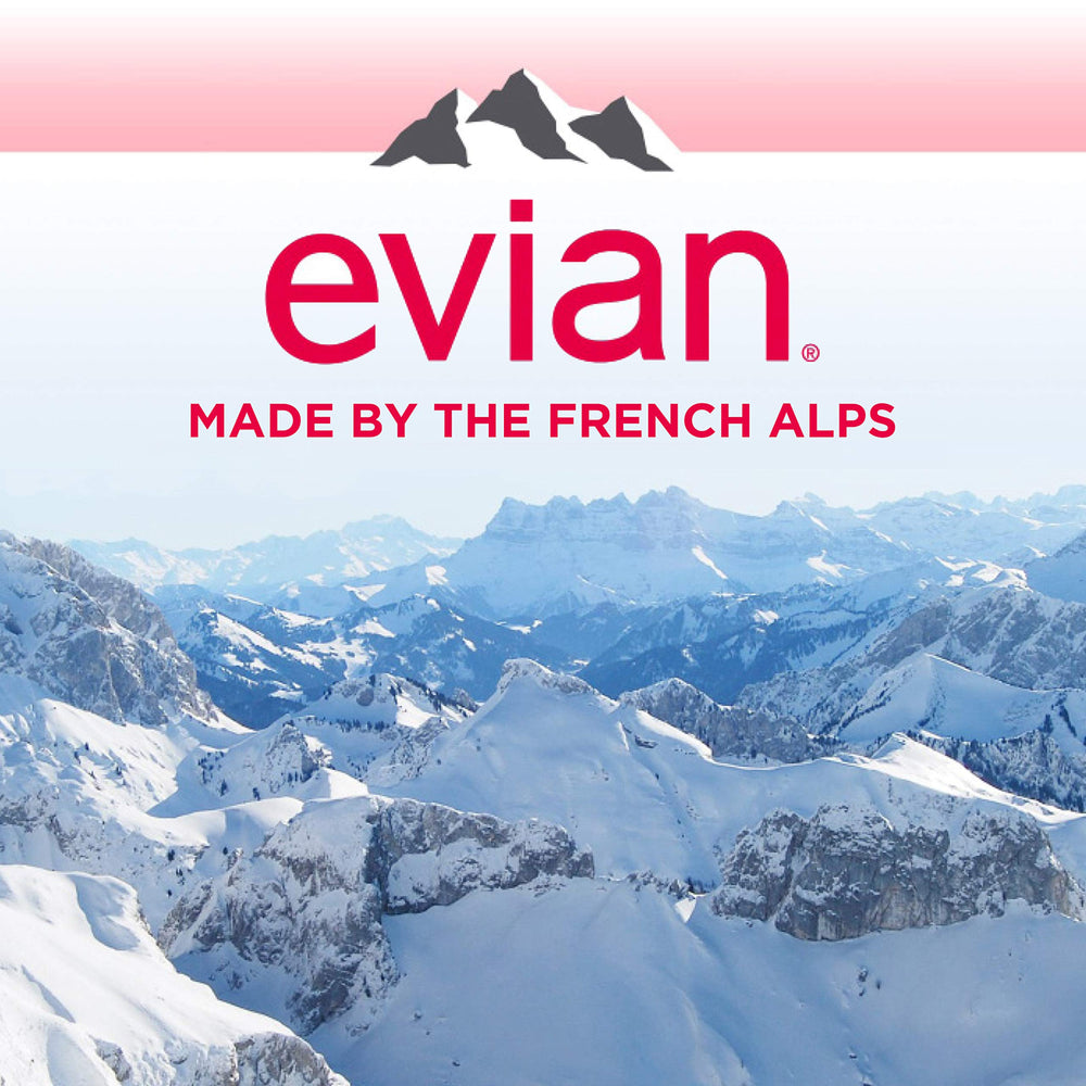 evian recyclable packaging highlighting sustainable choice