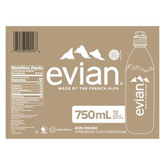 evian bottle with sports cap ideal for workouts and on-the-go hydration