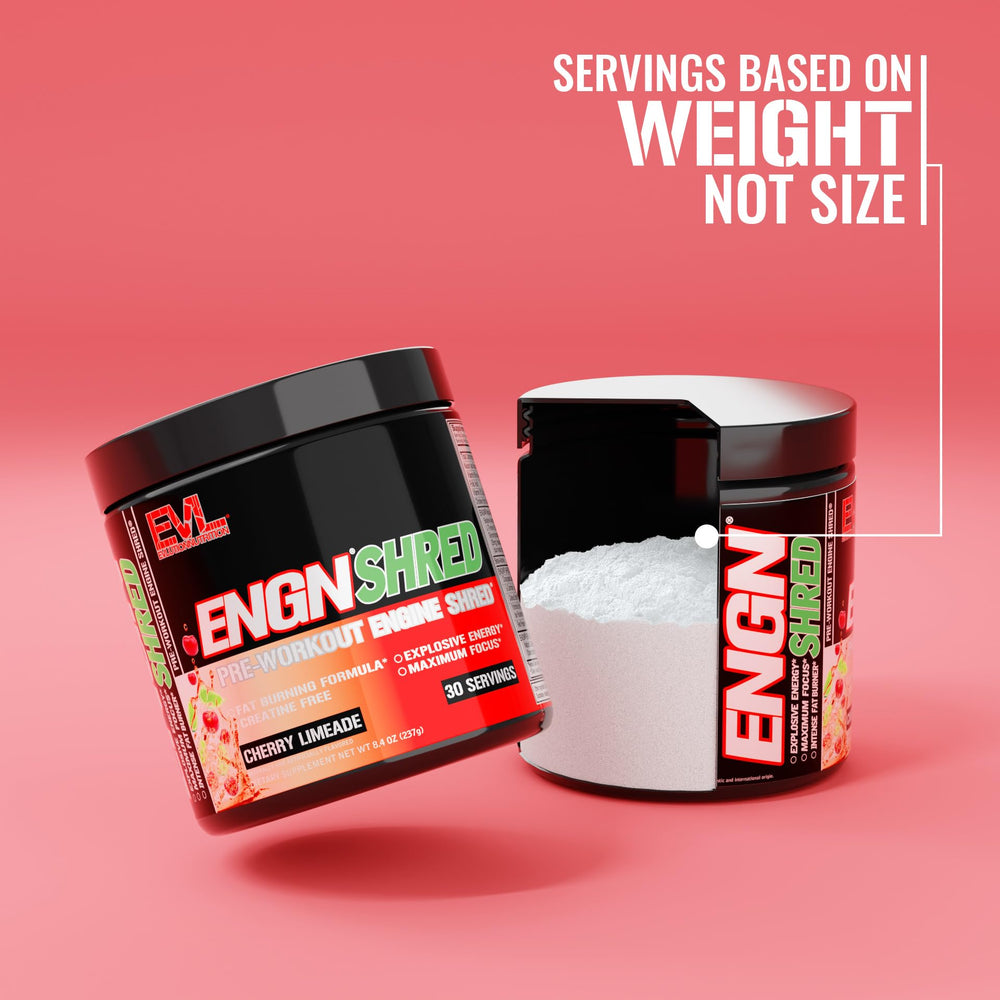 Cherry Limeade pre-workout drink mixed in a glass after training.