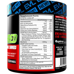 ENGN Shred scoop dispensing a precise serving for energy.