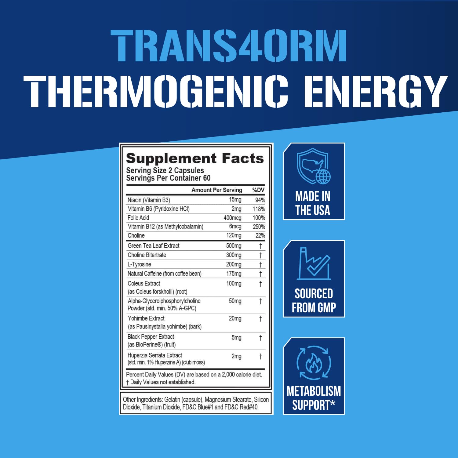 EVL Thermogenic capsules close-up for convenient daily use.