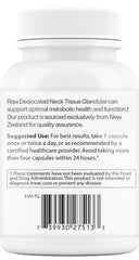 Evolved Elements Thyroid packaging and label highlighting brand quality.
