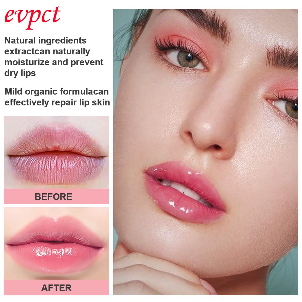 evpct red cherry lipstick nourishes lips and adds subtle shine.