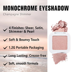 evpct Velvet Matte Finish shadow glides on and blends easily.