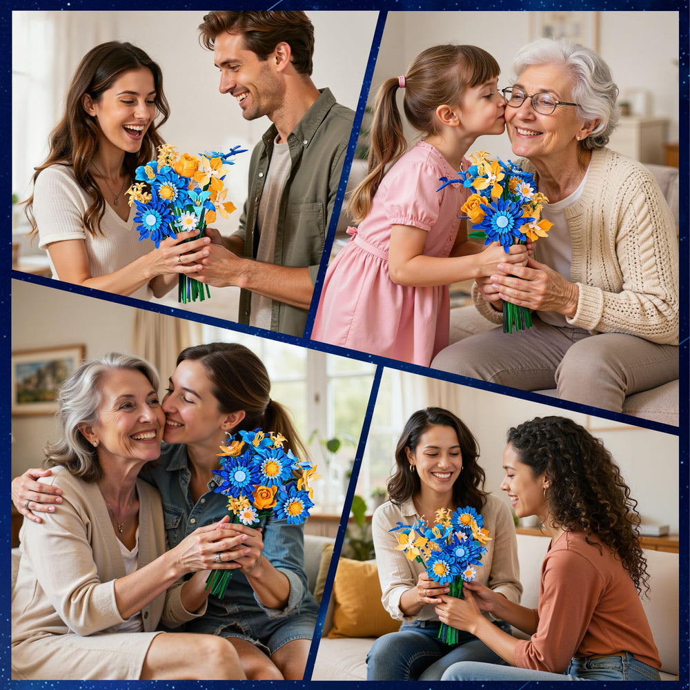 EWED Starry Blooms gift-ready bouquet perfect for Mother’s Day or anniversaries