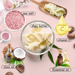 Excalla Rose Relax bath bomb delivers soothing fragrance for unwinding.