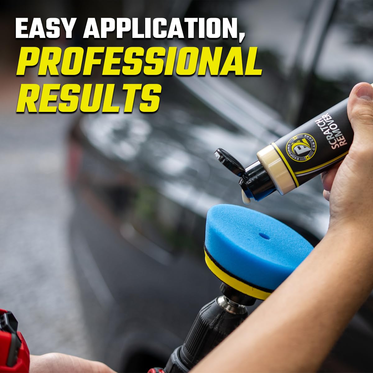 ExoForma microfiber towel for finishing and buffing to a high gloss.
