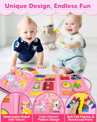 Exorany Busy Board counting abacus fosters early math concepts in a playful setting.