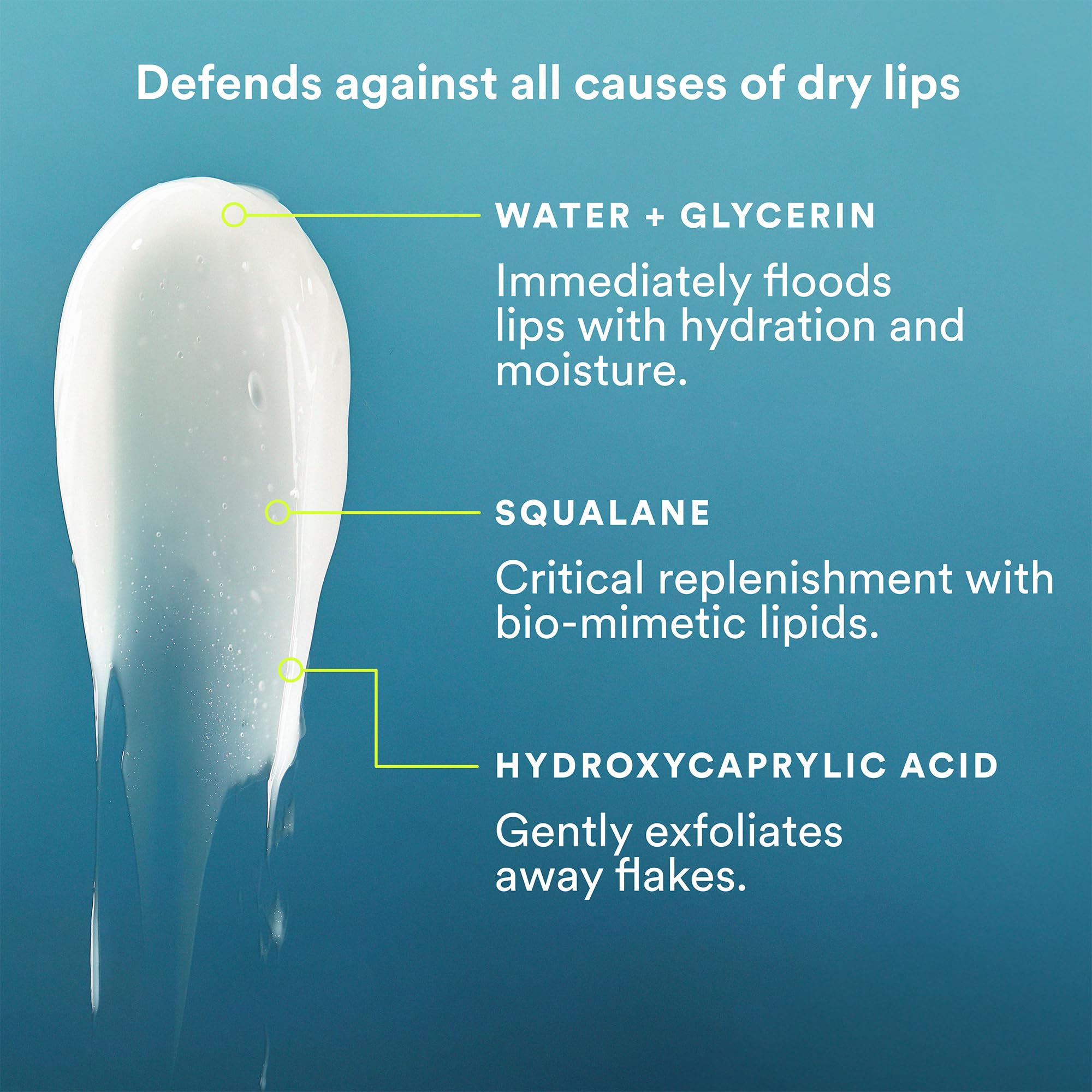 Experiment Softwear overnight lip mask applied for lasting hydration.