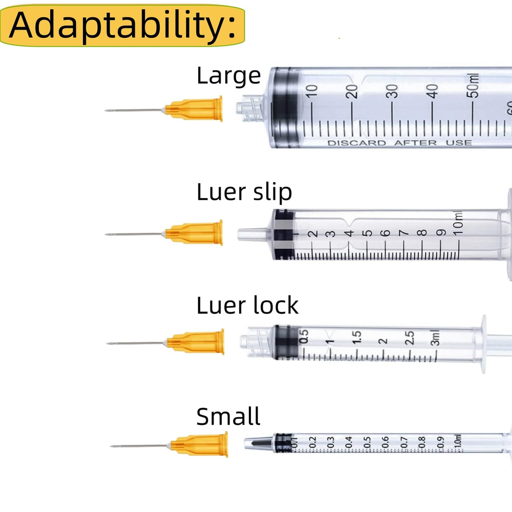 Expesumas 25G 5/8 inch needle with safety cap for secure sealing