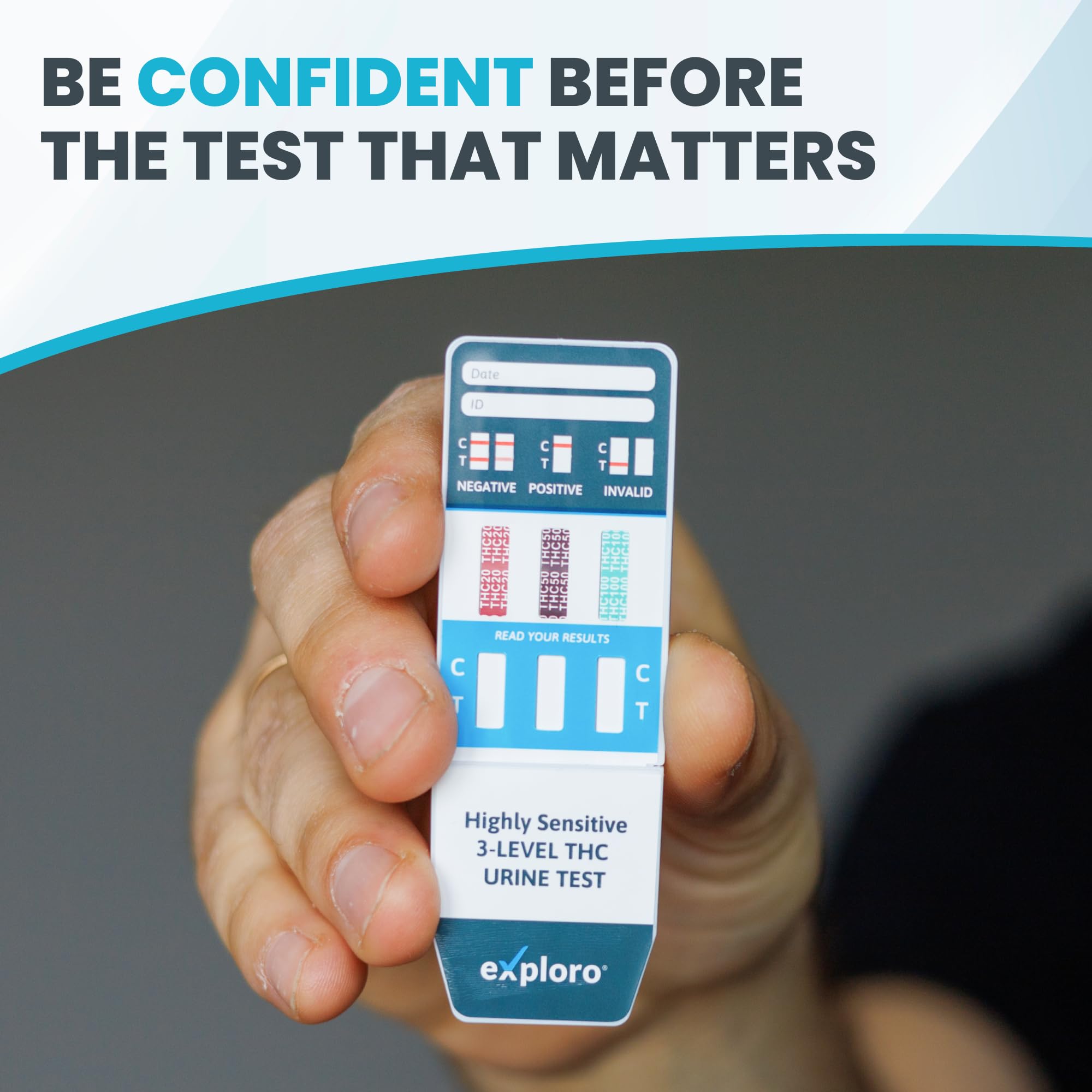 Exploro pack of five for convenient repeated testing.