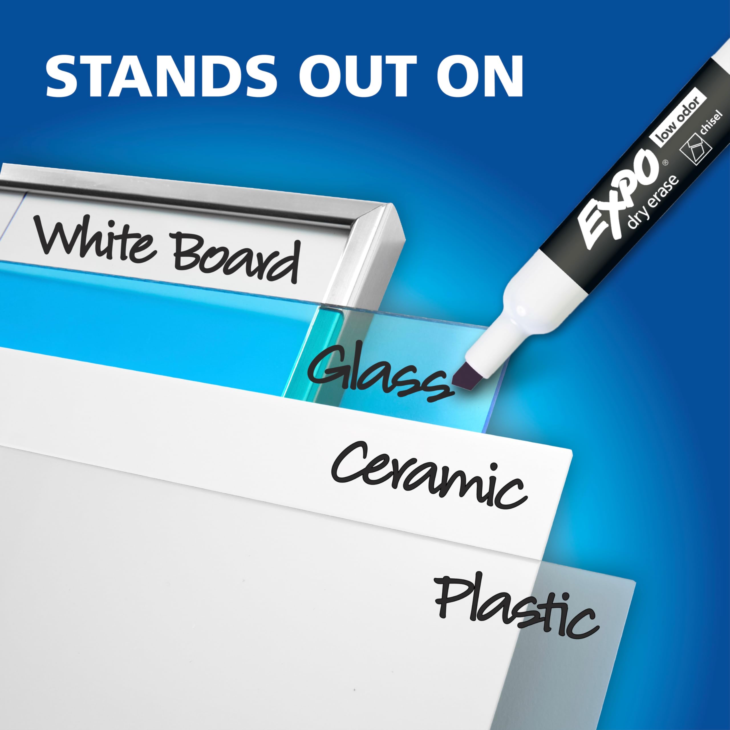 EXPO bulk-pack markers keep classrooms stocked for ongoing use.