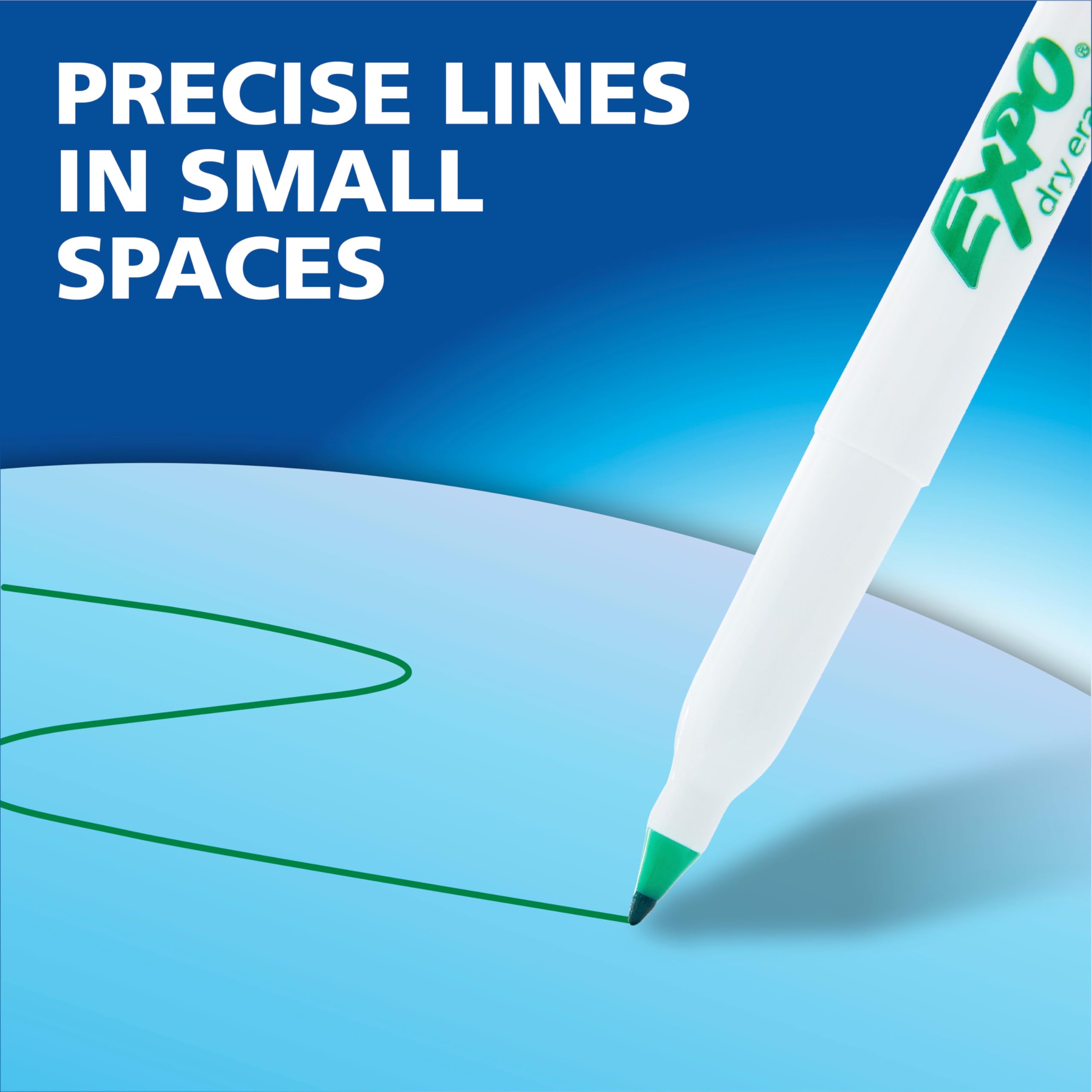 EXPO marker writing detailed notes on a whiteboard