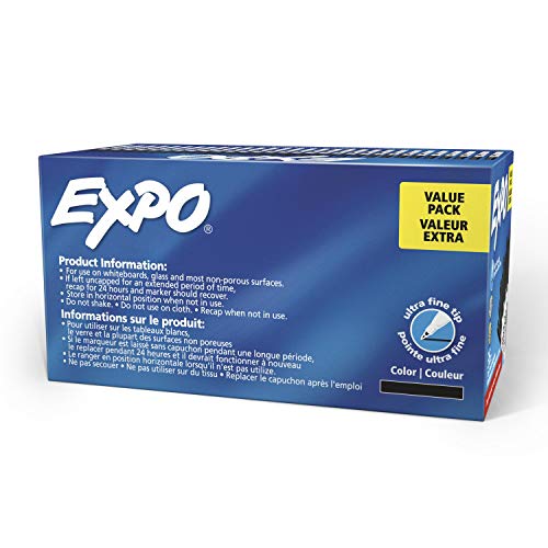 EXPO markers in an office classroom scene ready for use