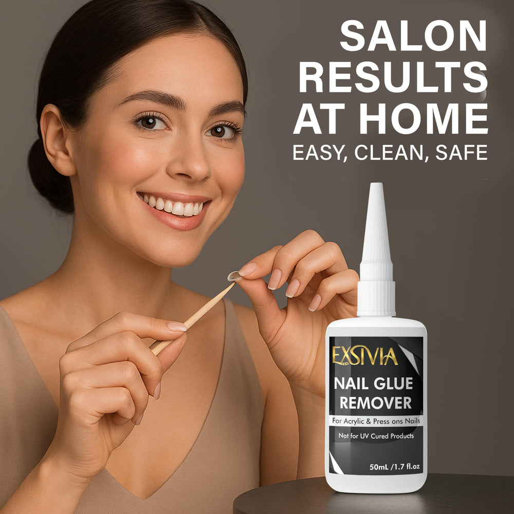 EXSIVIA adhesive-residue-cleaner clears leftover glue and tabs quickly.