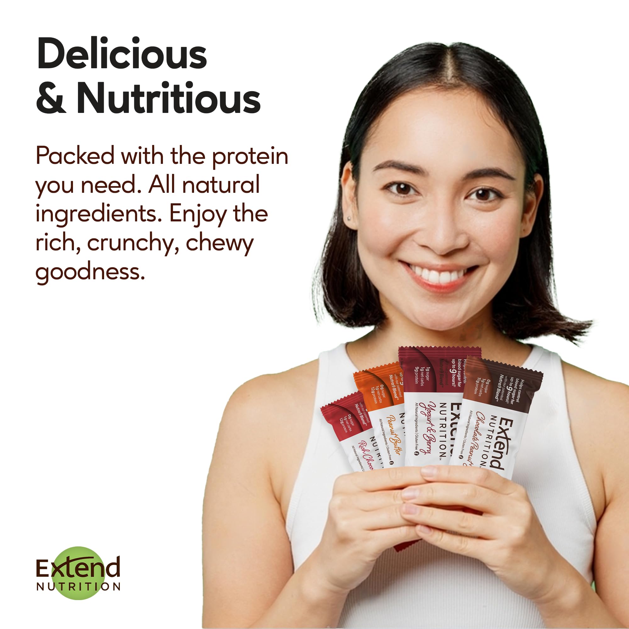Extend Bar Protein-energy snack—protein-packed option for busy days.