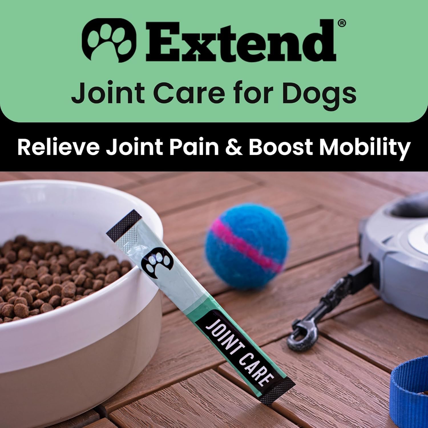 Extend dog glucosamine powder supports comfortable movement