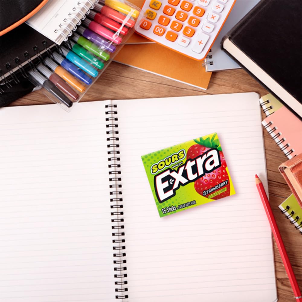 Extra Sour Strawberry on-the-go shot reinforces convenient everyday snack.