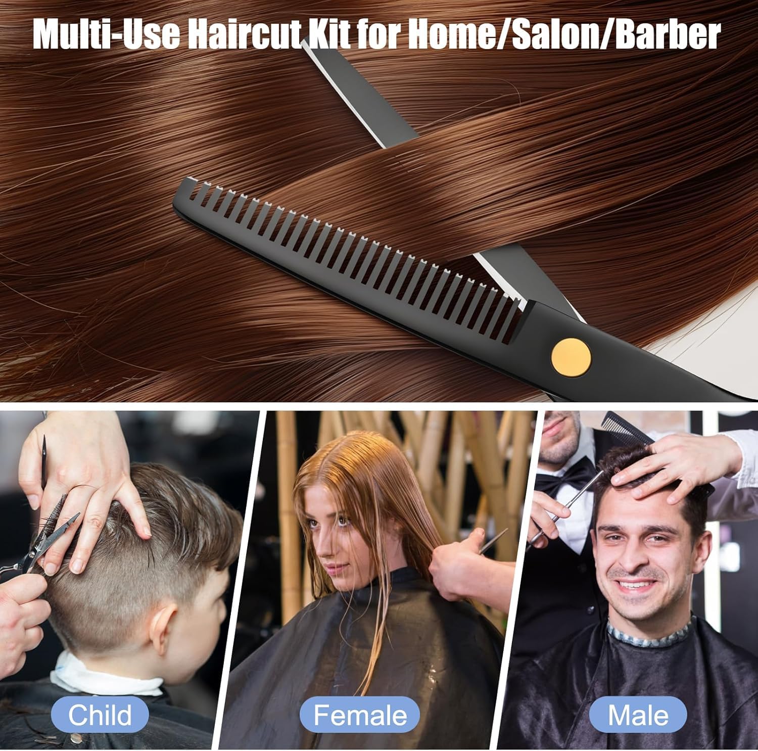 EXTYQWC DIY home haircut setup suitable for family grooming