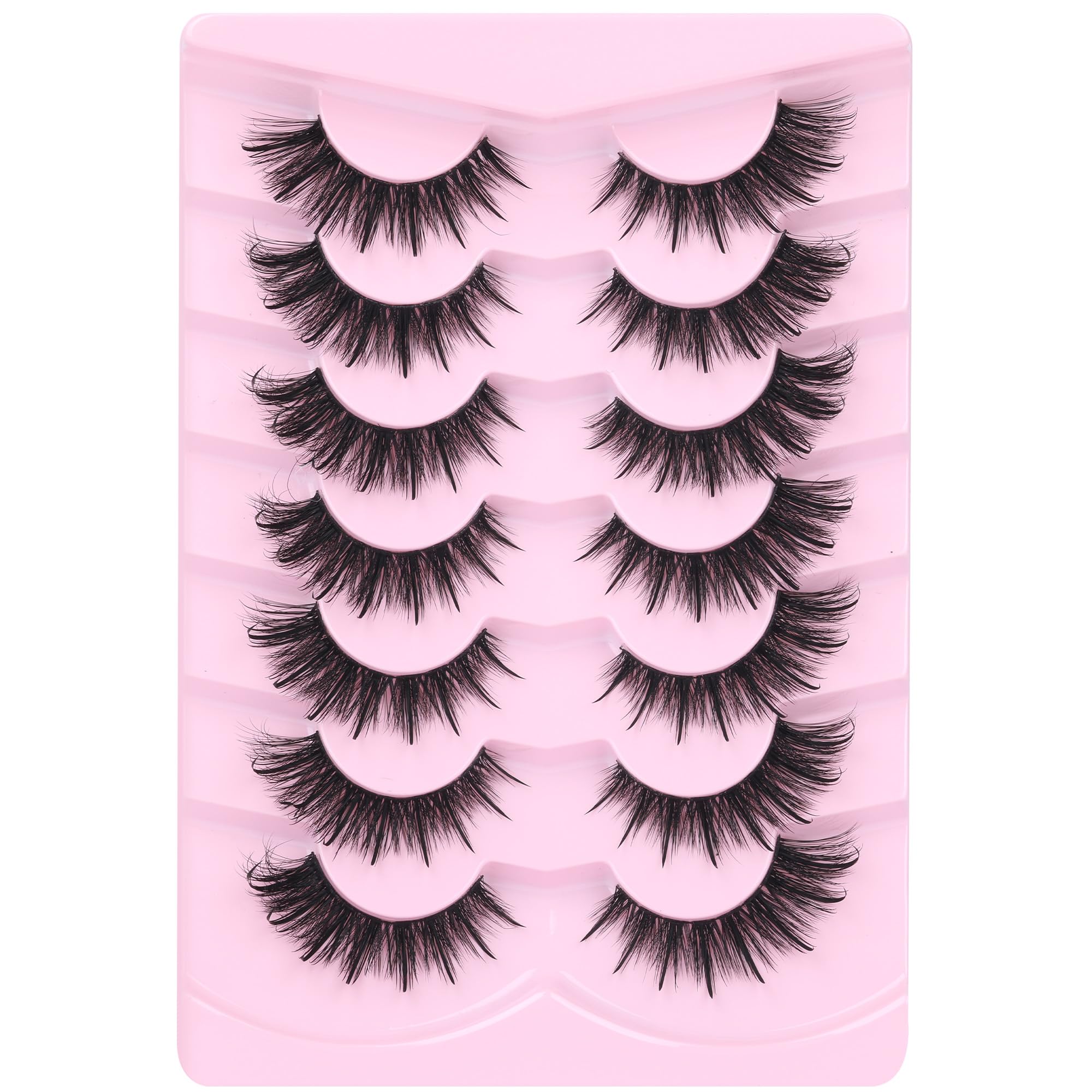 EYDEVRO 7-pair lash pack ready for versatile styles