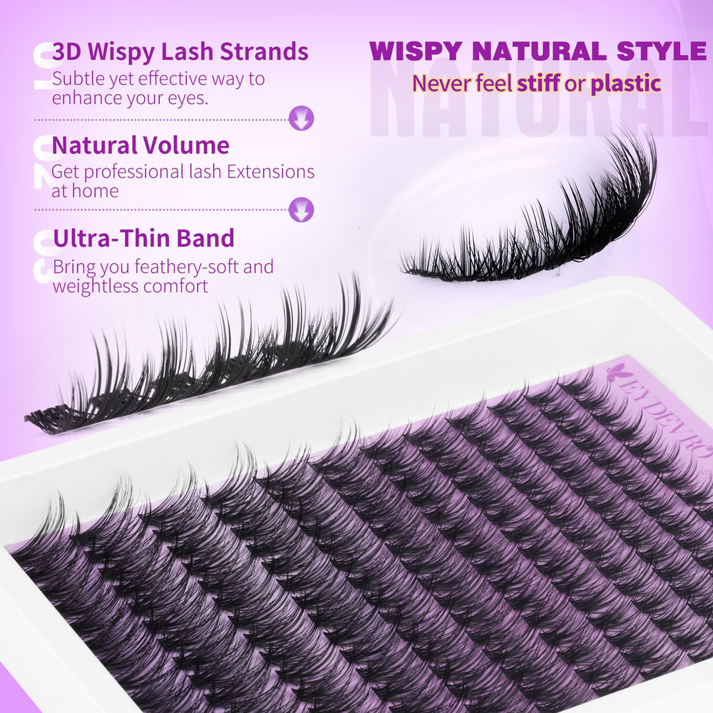 CD-curvature clusters showing comfortable lash-line fit