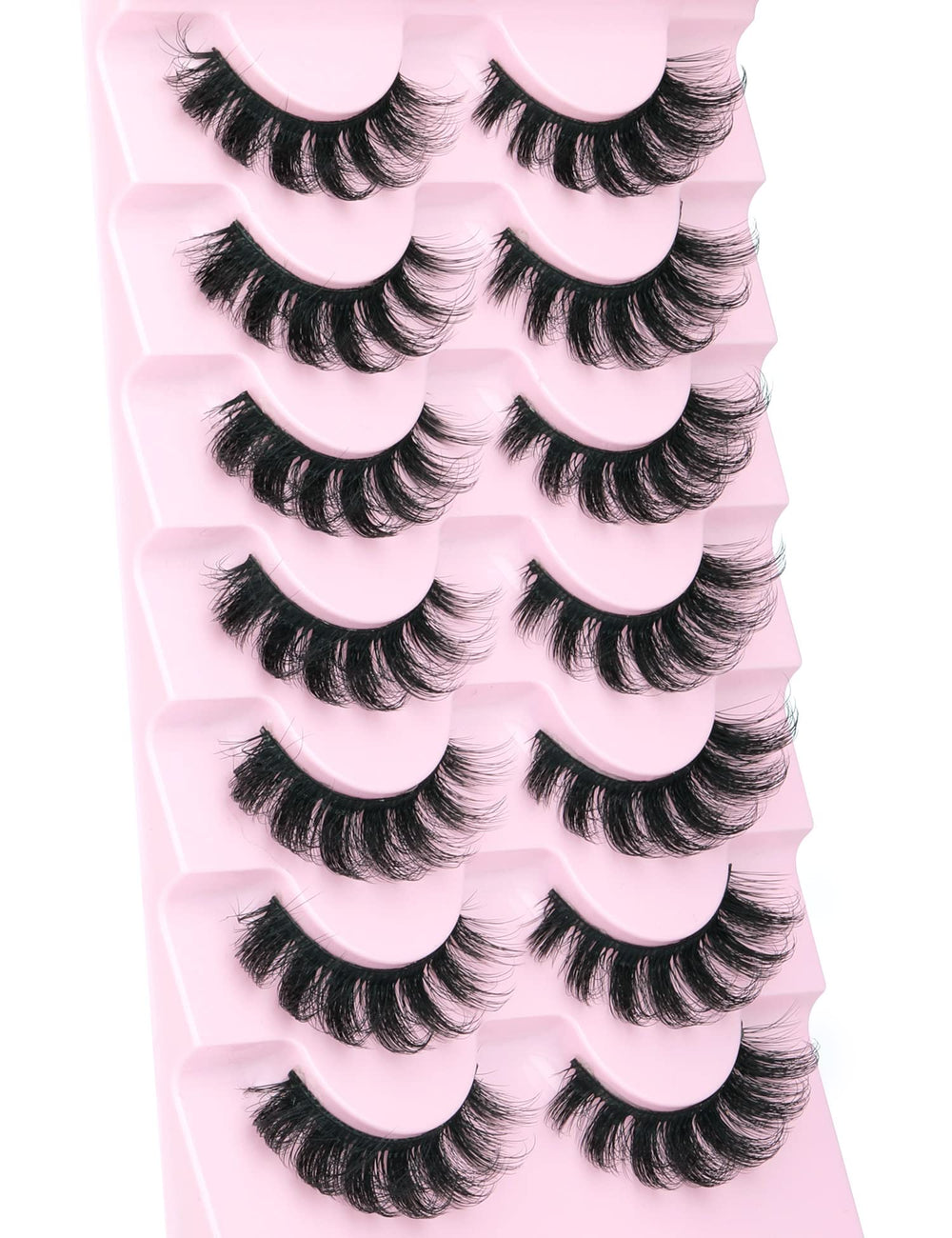 EYDEVRO Mink Lashes band close-up emphasizes vegan, lightweight cotton base.