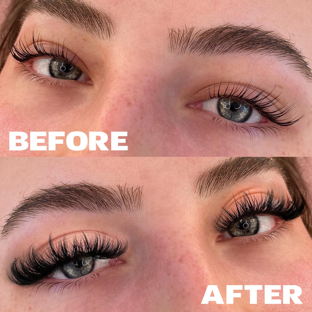 EYDEVRO natural wispy cat eye lashes create a subtle lift