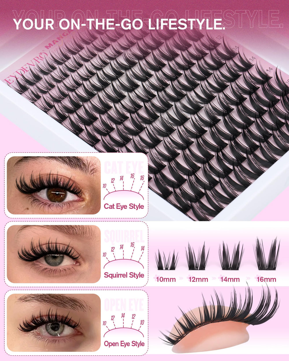 EYDEVRO Open Eye style map brightens eyes with gentle lift