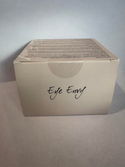 Eye Envy Tear Stain Remover Powder container highlights moisture-absorbing formula for drier eye area.