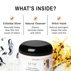 Eye Envy Tear Stain Remover Solution natural and safe for dogs.