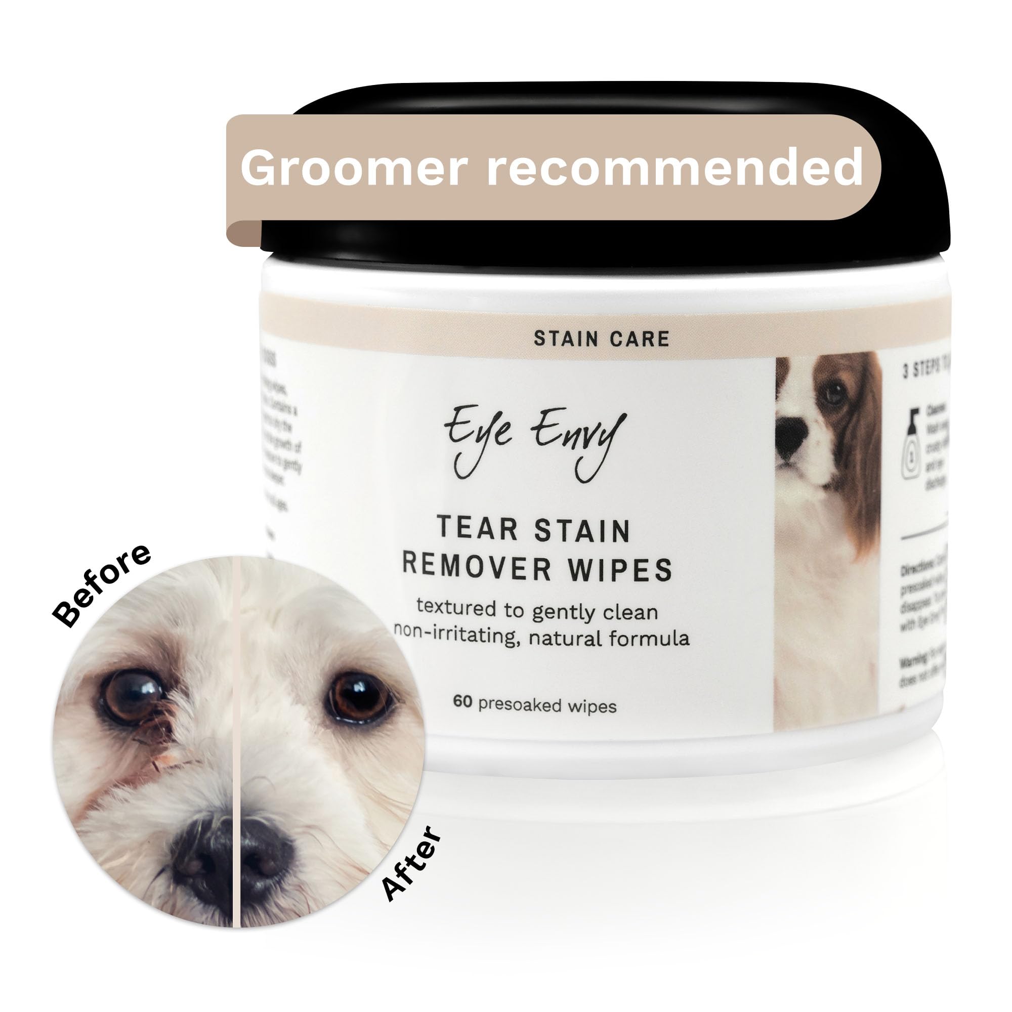 Eye Envy recommended by breeders vets and groomers.