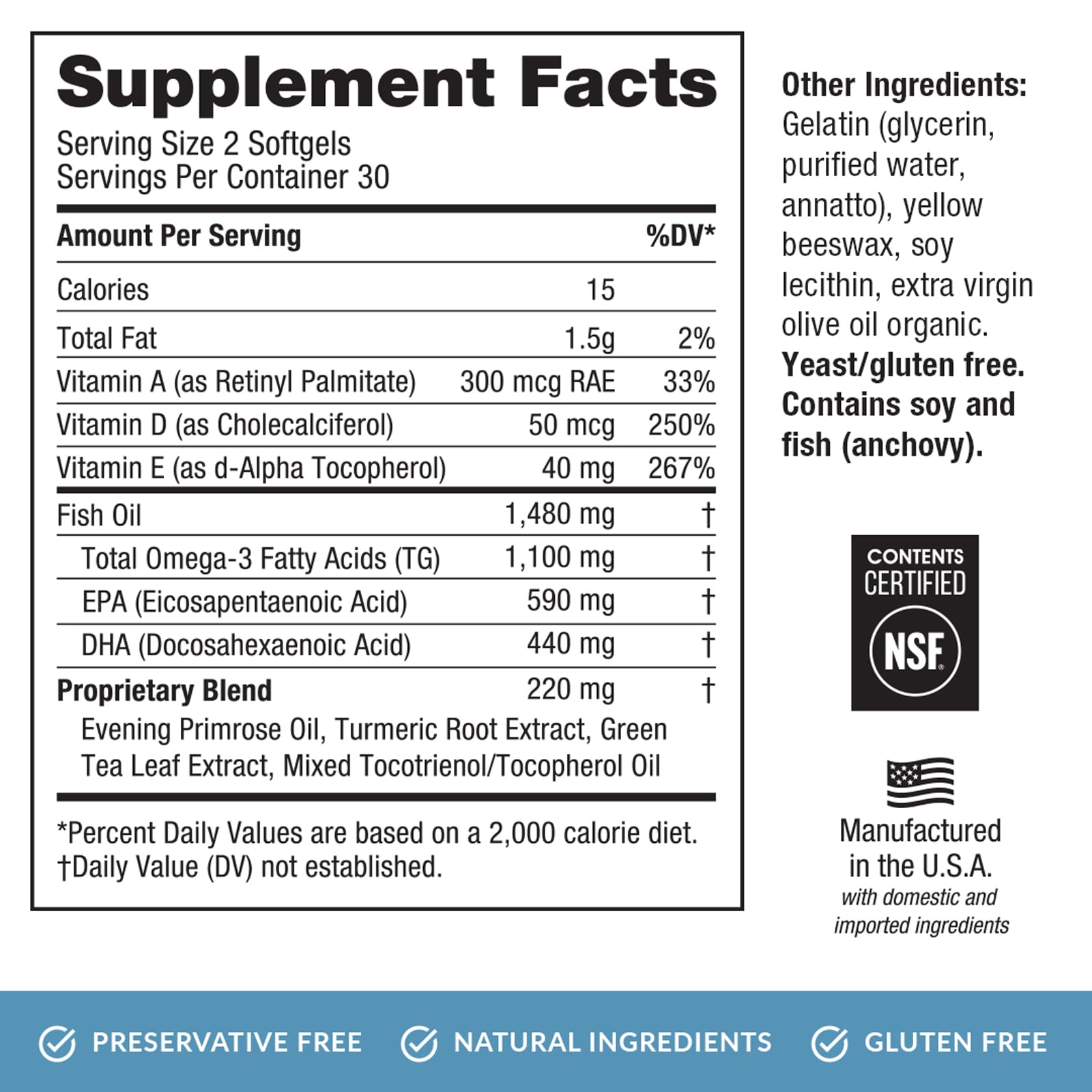 Turmeric root extract present in the EyePromise EZ Tears formula