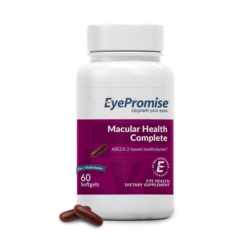 EyePromise Macular Health Complete bottle for daily eye health support.