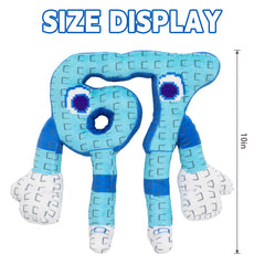 EYJVAF 67 plush toy number detail, vivid pixel texture ideal for collectors