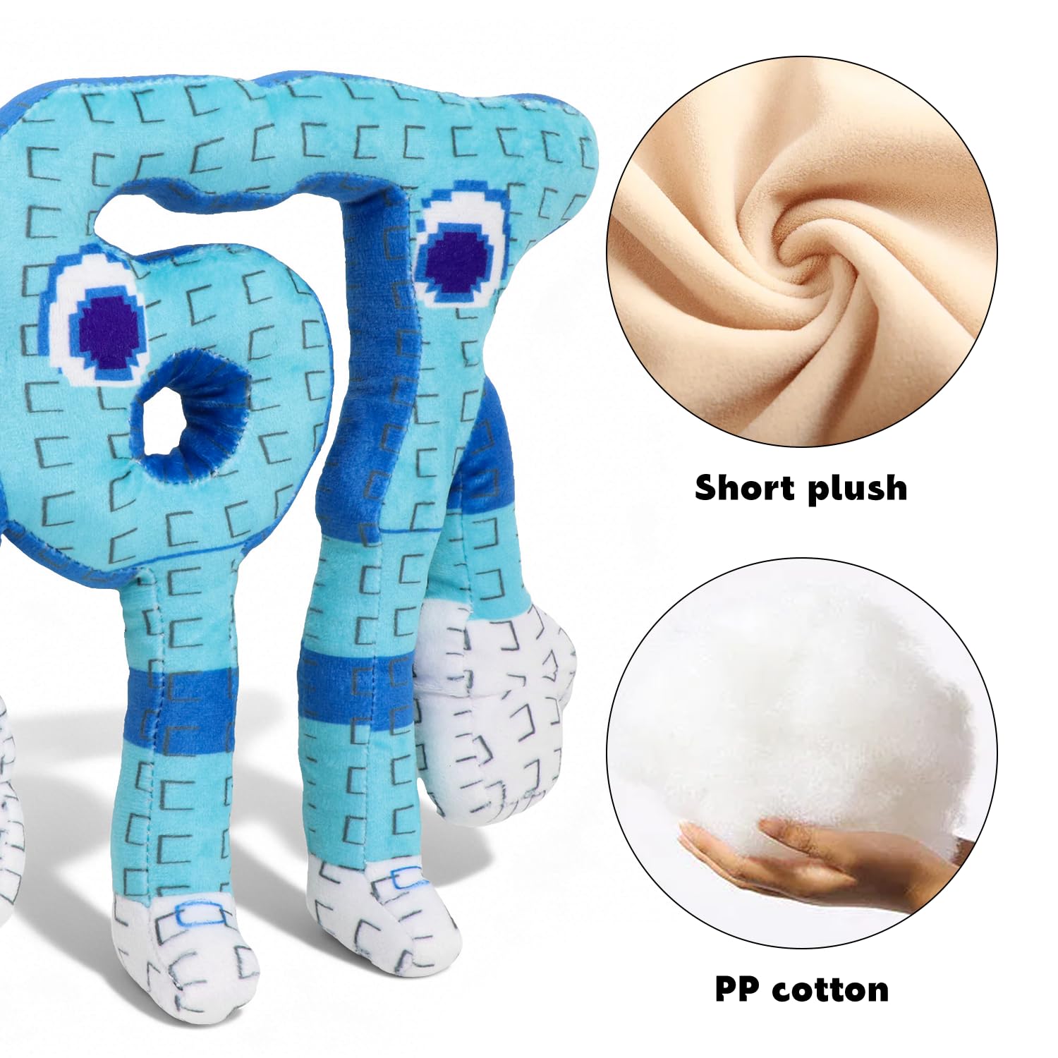 EYJVAF 67 plush toy soft fabric delivers ultra-smooth, huggable comfort