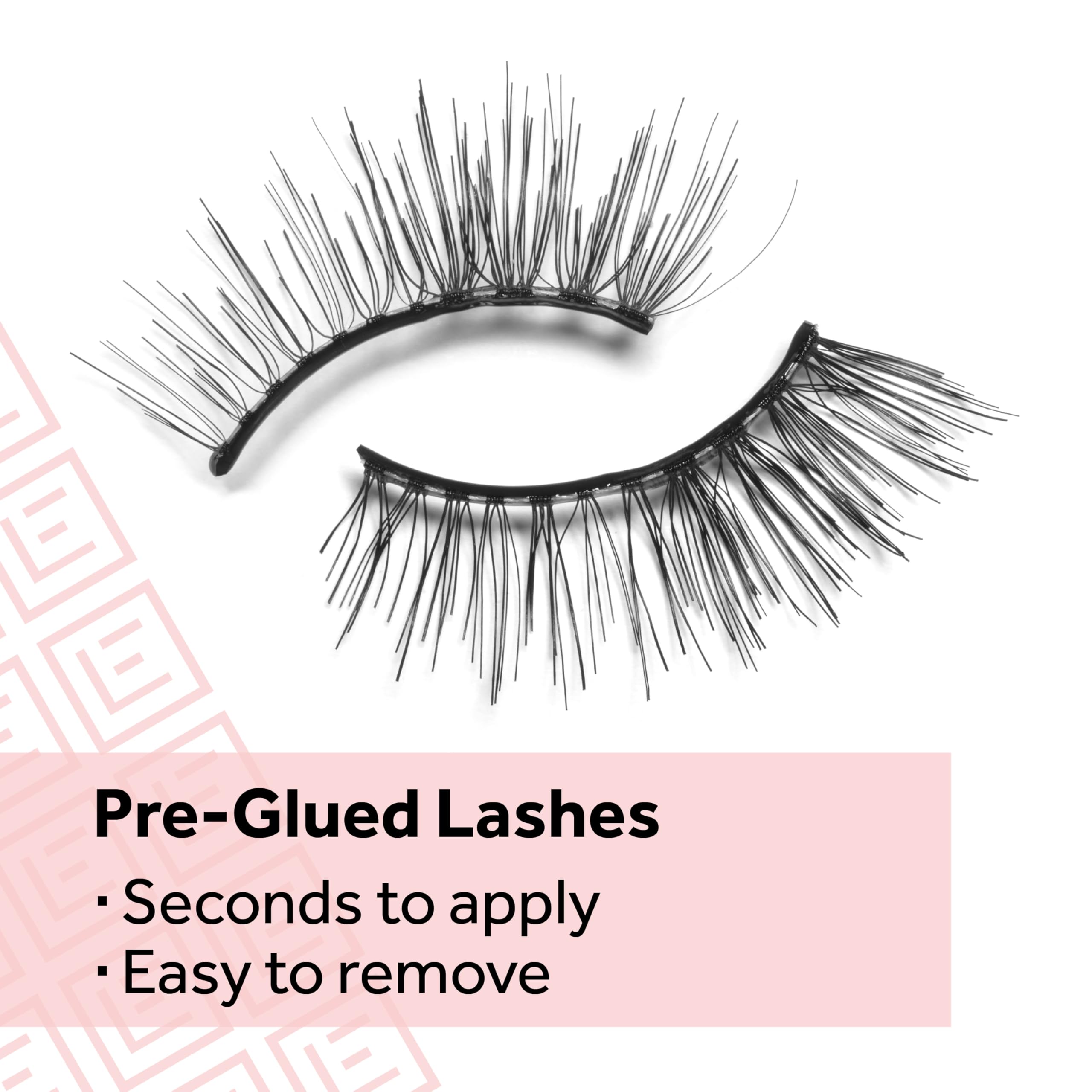 Easily trim to fit your eye shape for a personalized look.