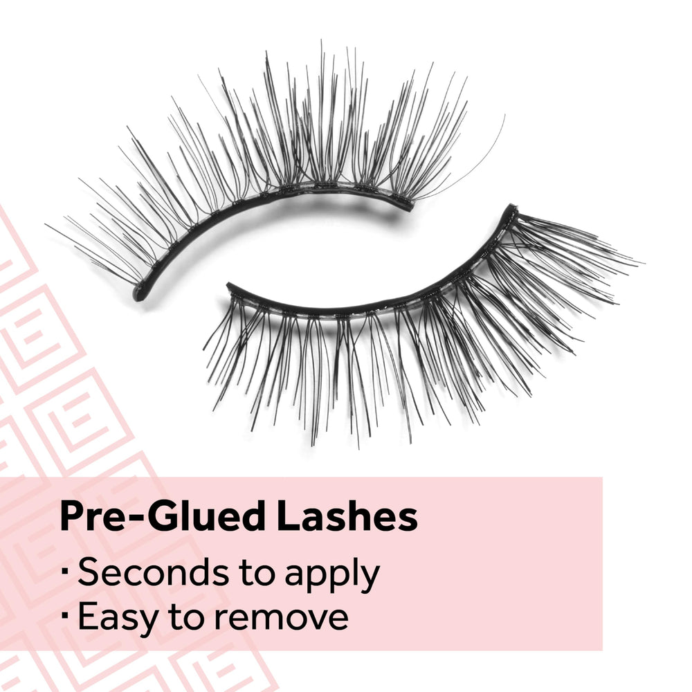 Easily trim to fit your eye shape for a personalized look.