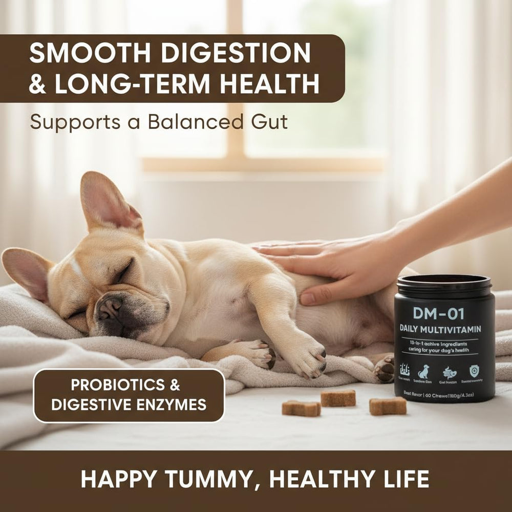 EYUTRD DM-01 daily feeding time chews for easy supplementation