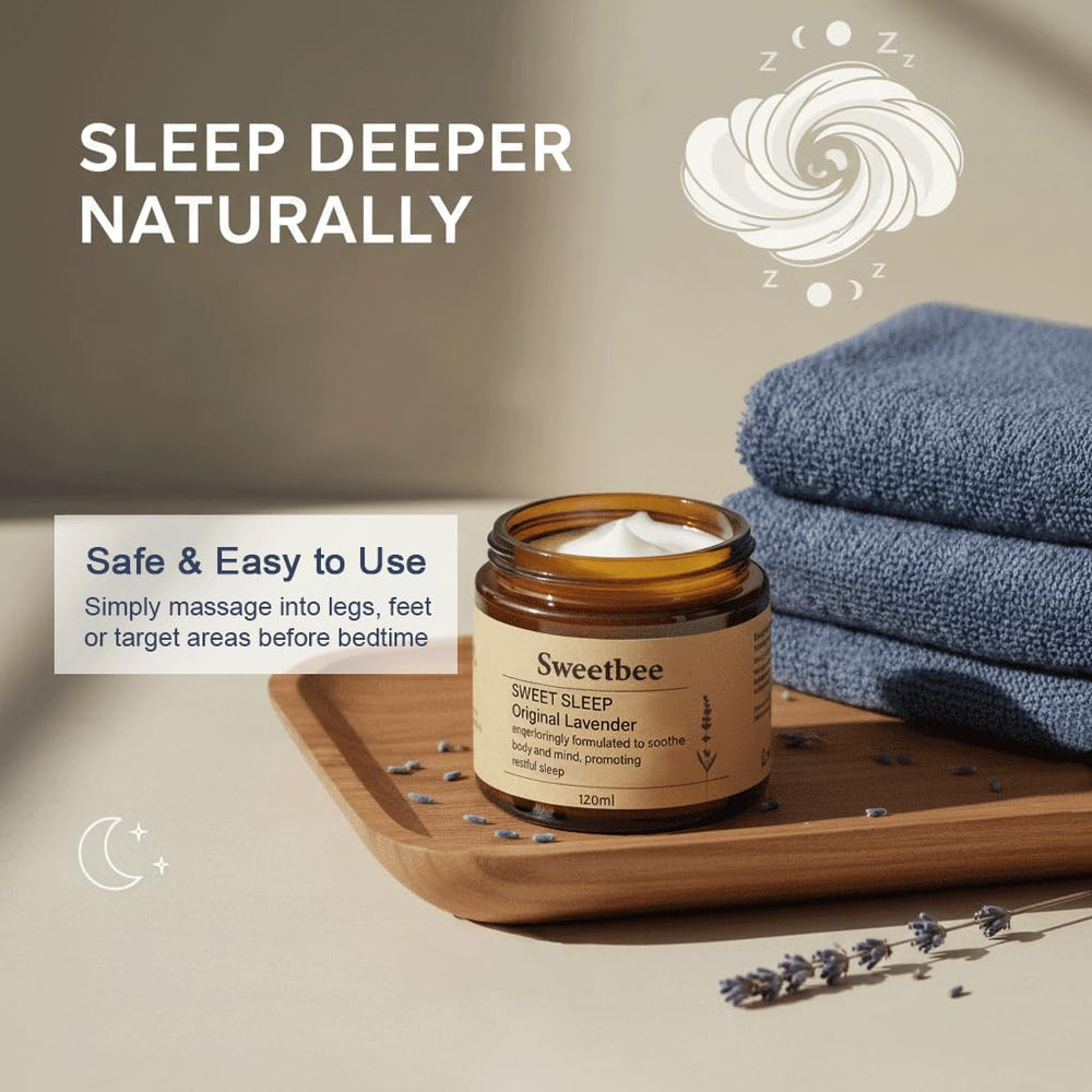 EYUTRD SweetBee Sleep Deep Winter cream texture shown for fast absorption.