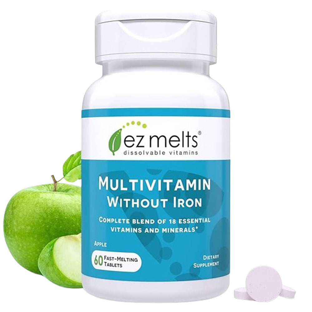 EZ Melts apple-flavored dissolvable tablets for easy daily support