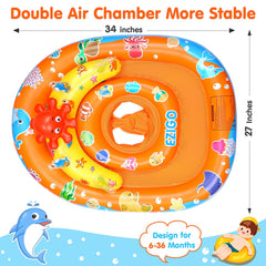 EZIGO adjustable seat provides comfortable, growing support for babies.