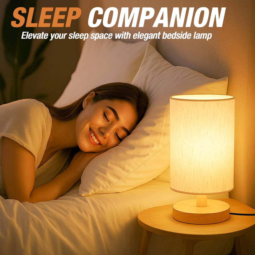 EZIYIN plug-in lamp boosts brightness in bedrooms and offices.