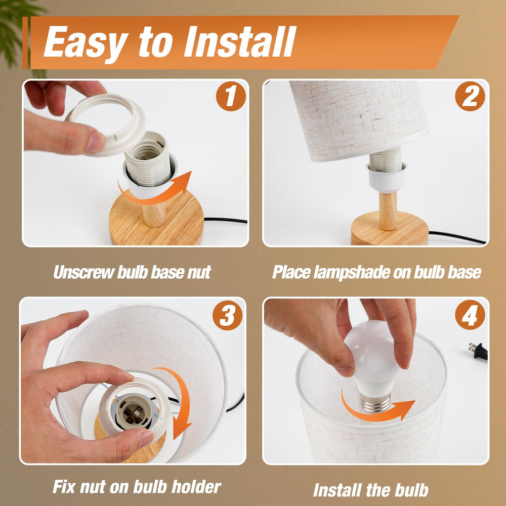 EZIYIN lamp offers simple touch on/off for quick control.