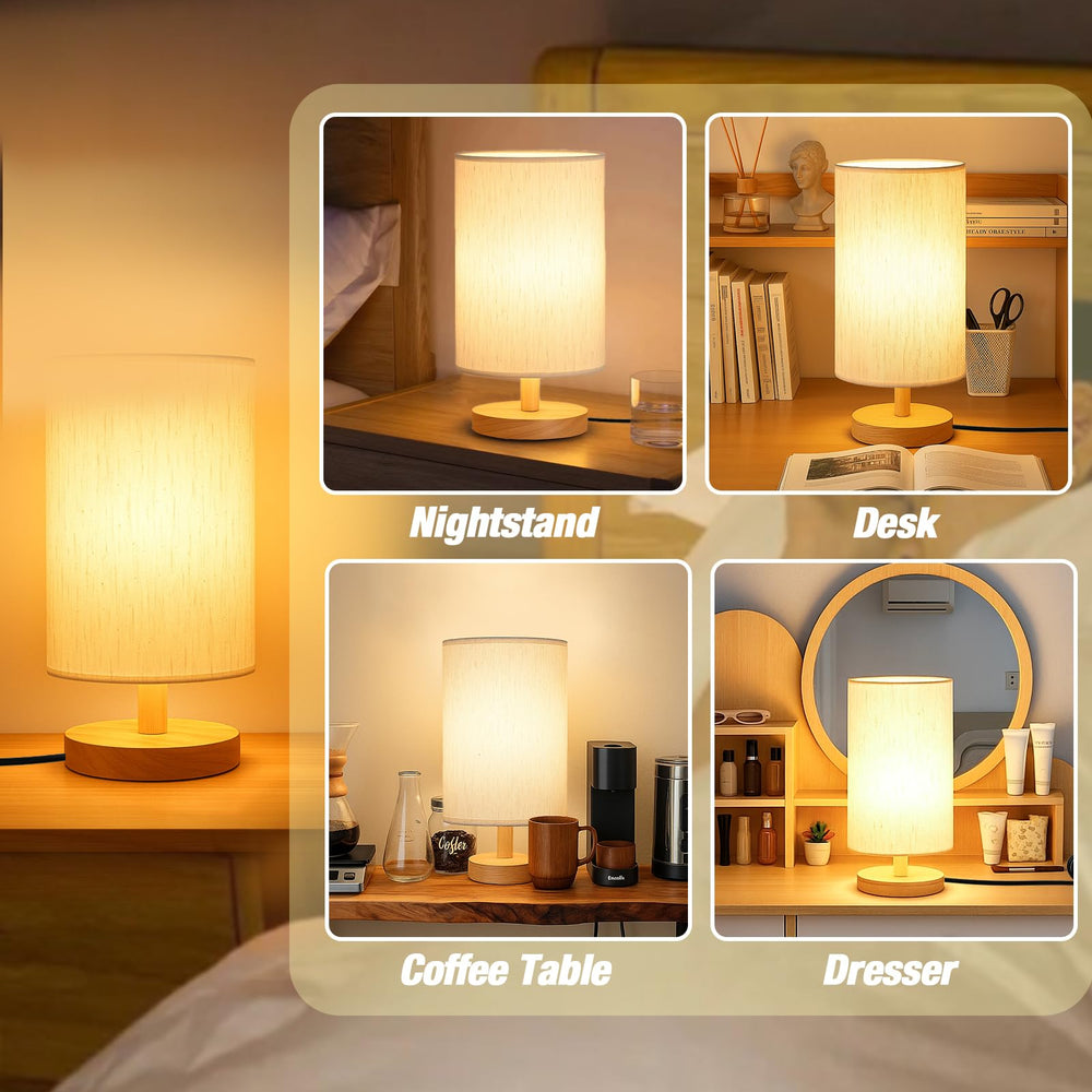 EZIYIN space-saving design fits desks, nightstands, and small corners.